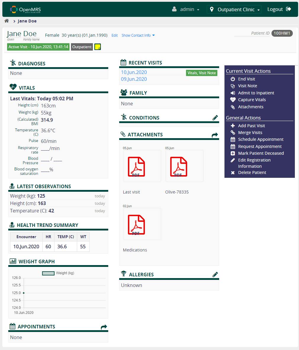 OpenMRS Integration With UnaCasePro
