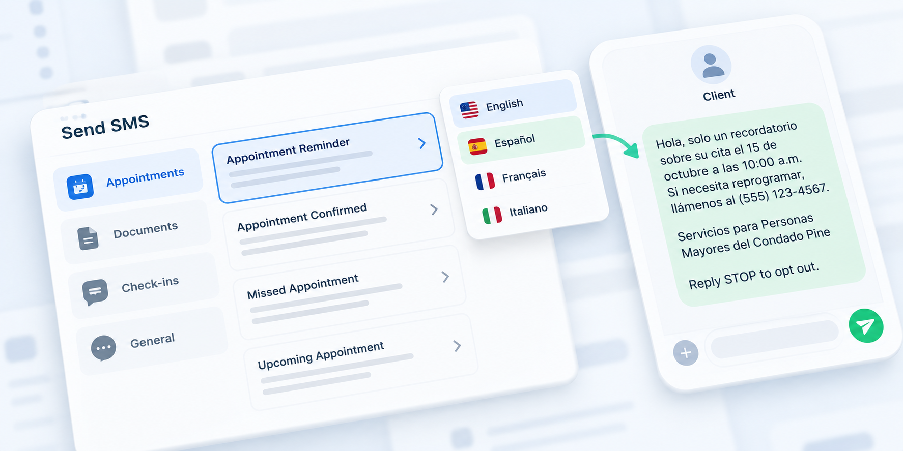 New Feature - SMS Message Library
